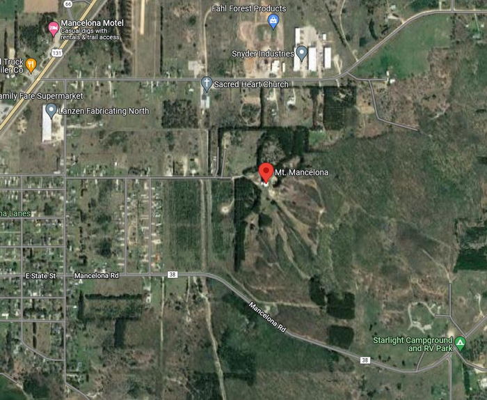 Mt. Mancelona - Aerial Mp (newer photo)